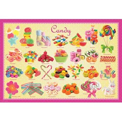 Eurographics (6100-0521) - "Candy" - 100 brikker puslespil