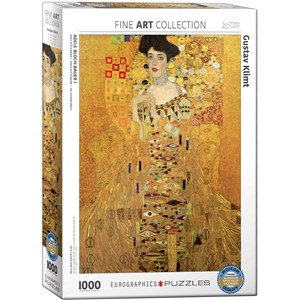 Eurographics (6000-9947) - Gustav Klimt: "Adele Bloch-Bauer I" - 1000 brikker puslespil