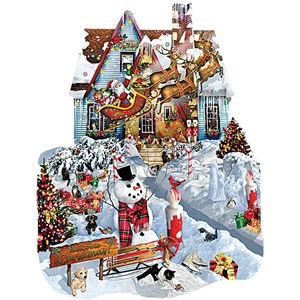 SunsOut (95539) - Lori Schory: "Christmas At Our House" - 1000 brikker puslespil