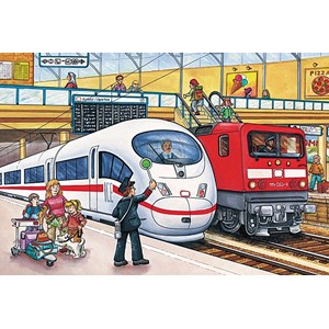 Schmidt Spiele (56508) - "Transportmidler" - 26 48 brikker puslespil