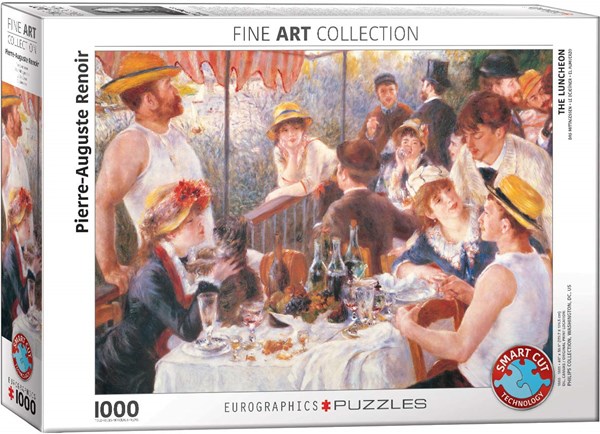 Eurographics (6000-2031) - Pierre-Auguste Renoir: "The Luncheon" - 1000 brikker puslespil