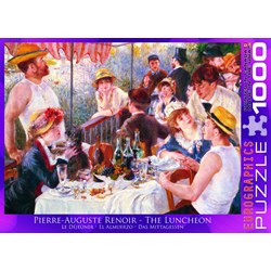 Eurographics (6000-2031) - Pierre-Auguste Renoir: "The Luncheon" - 1000 brikker puslespil