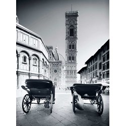 Clementoni (30347) - "Firenze Black & White" - 500 brikker puslespil