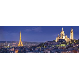 Clementoni (39241) - "Soiree a Paris" - 1000 brikker puslespil