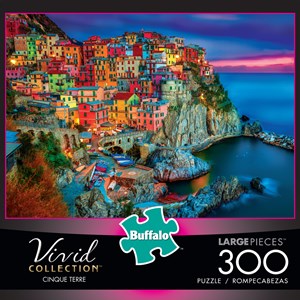 Buffalo Games (2722) - "Cinque Terre" - 300 brikker puslespil