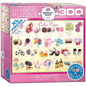 Eurographics (8300-0518) - "Cake Pops" - 300 brikker puslespil