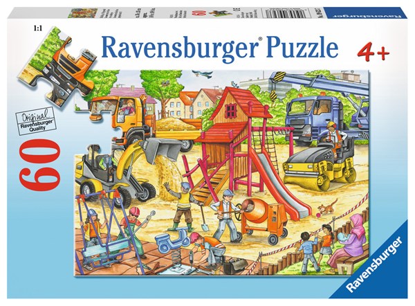 Ravensburger (09623) - "Building a Playground" - 60 brikker puslespil