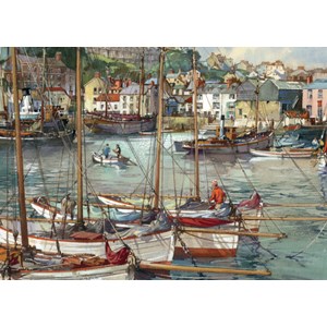 Falcon (11073) - "Ilfracombe Harbour, Devon" - 1000 brikker puslespil