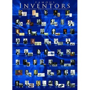 Eurographics (6000-1999) - "Famous Inventors" - 1000 brikker puslespil