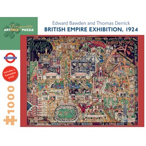 Pomegranate (AA730) - "British Empire Exhibition, 1924" - 1000 brikker puslespil