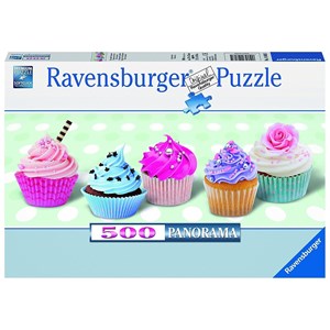 Ravensburger (14803) - "Sugary Sweet Cupcakes" - 500 brikker puslespil