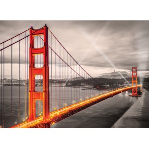 Eurographics (6000-0663) - "San Francisco Golden Gate Bridge" - 1000 brikker puslespil