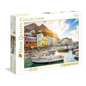 Clementoni (31678) - "Capri" - 1500 brikker puslespil