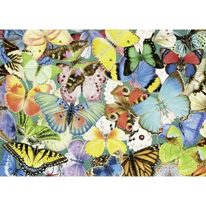 Ravensburger (14919) - "Butterflies" - 500 brikker puslespil