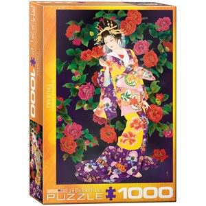 Eurographics (6000-0743) - Haruyo Morita: "Tsubaki" - 1000 brikker puslespil