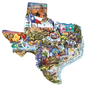 SunsOut (95373) - Lori Schory: "Welcome to Texas!" - 1000 brikker puslespil