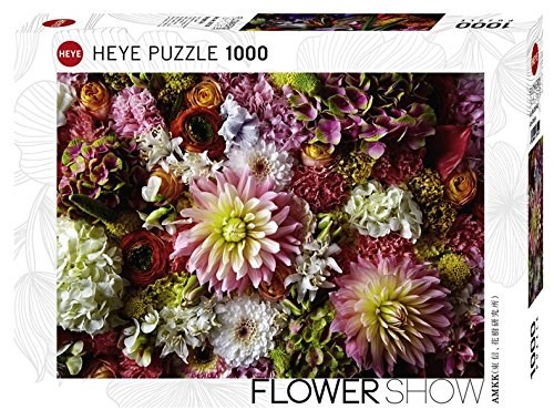 Heye (29740) - "Airy Dahlia" - 1000 brikker puslespil
