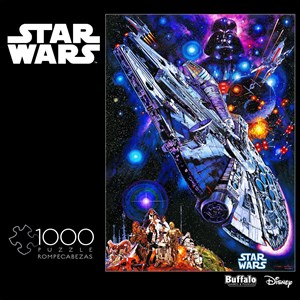 Buffalo Games (11803) - "Star Wars™: "You're All Clear, Kid"" - 1000 brikker puslespil