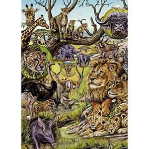 Heye (29661) - M. Wieczorek: "Savannah" - 1000 brikker puslespil