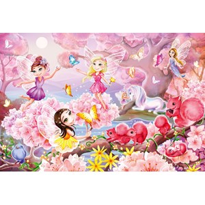 Schmidt Spiele (56155) - "Fairy Dance" - 60 brikker puslespil