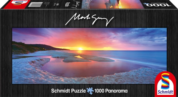 Schmidt Spiele (59309) - Mark Gray: "Dunns Creek, Safety Beach, Mornington Peninsula-Victoria, Australia" - 1000 brikker puslespil