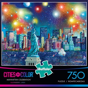 Buffalo Games (17111) - "Manhattan Celebration" - 750 brikker puslespil