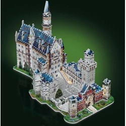 Wrebbit (W3D-2005) - "Neuschwanstein Castle" - 890 brikker puslespil
