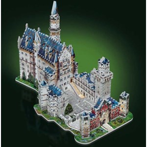 Wrebbit (W3D-2005) - "Neuschwanstein Castle" - 890 brikker puslespil