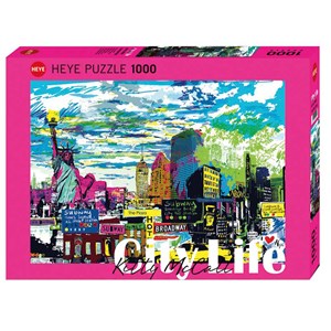 Heye (29681) - Kitty McCall: "I Love New York!" - 1000 brikker puslespil