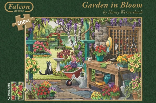 Falcon (11139) - "Garden in Bloom" - 200 brikker puslespil