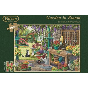 Falcon (11139) - "Garden in Bloom" - 200 brikker puslespil