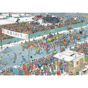 Jumbo (19035) - Jan van Haasteren: "Winter Fun" - 1000 brikker puslespil