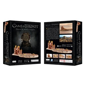 4D Cityscape (51003) - "3D Game of Thrones: Kings Landing" - 260 brikker puslespil