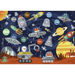 Ravensburger (05352) - "Space Aliens" - 24 brikker puslespil