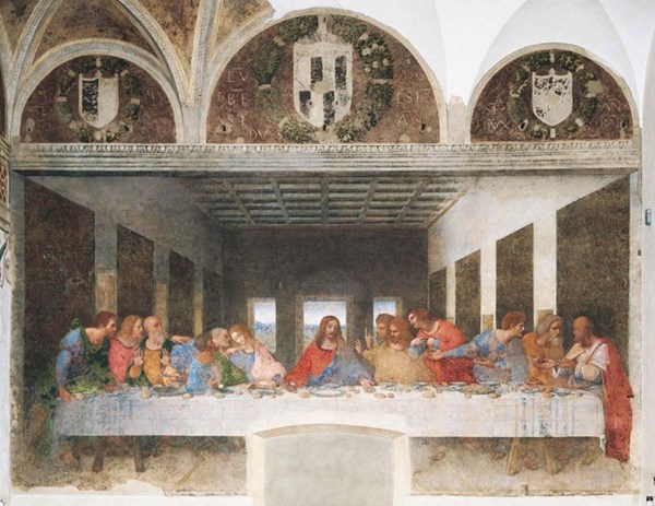 Clementoni (31447) - Leonardo Da Vinci: "The Last Supper" - 1000 brikker puslespil