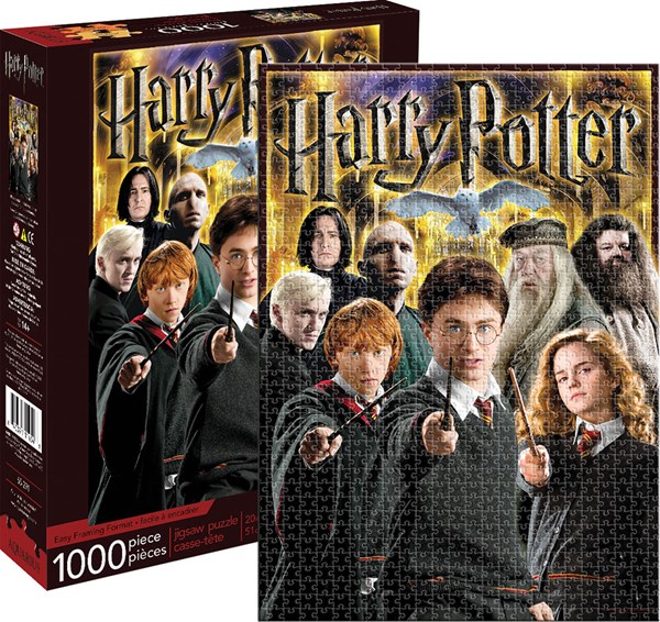 Aquarius (65291) - "Harry Potter Collage" - 1000 brikker puslespil