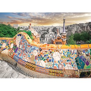 Eurographics (6000-0768) - "Park Guell, Barcelona" - 1000 brikker puslespil