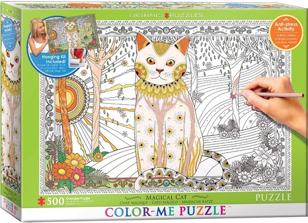 Eurographics (6055-0888) - "Magic Cat" - 500 brikker puslespil