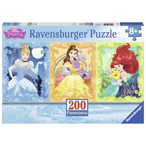 Ravensburger (12825) - "Disney prinsesser" - 200 brikker puslespil