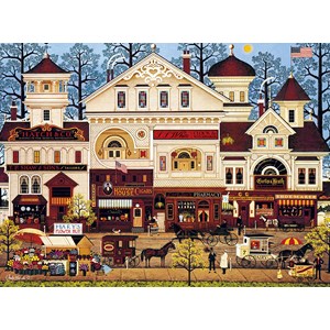 Buffalo Games (11447) - Charles Wysocki: "Victorian Street" - 1000 brikker puslespil