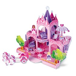 Melissa and Doug (9462) - "Pink Palace" - 100 brikker puslespil