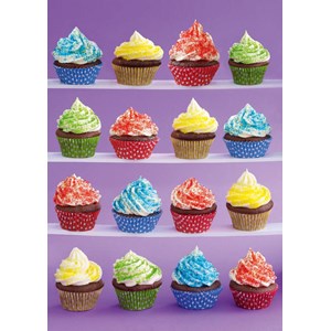 Schmidt Spiele (58217) - "Cupcakes Delight" - 1000 brikker puslespil