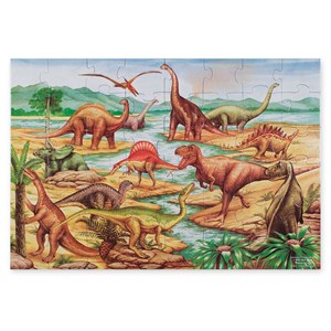 Melissa and Doug (421) - "Dinosaurs" - 48 brikker puslespil