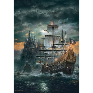 Clementoni (31682) - "Piratskibet" - 1500 brikker puslespil