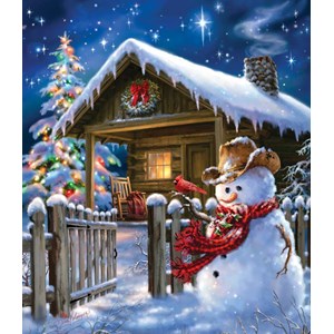 SunsOut (57148) - Dona Gelsinger: "Christmas Cheer" - 550 brikker puslespil