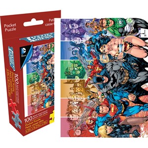 Aquarius (61111) - "DC Comics Justice League (Mini)" - 100 brikker puslespil