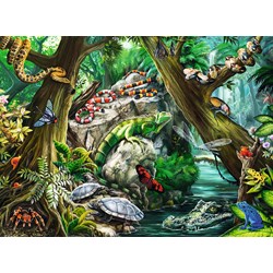 Ravensburger (10703) - "Creepy Crawlies" - 100 brikker puslespil