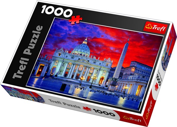 Trefl (101720) - "St. Peter's Basilica, Rome" - 1000 brikker puslespil