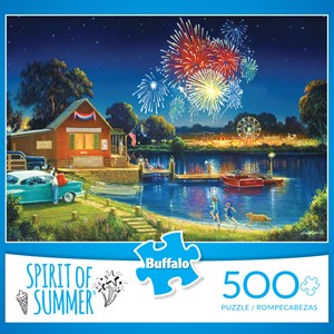 Buffalo Games (3886) - George Kovach: "Spirit of Summer (revised)" - 500 brikker puslespil