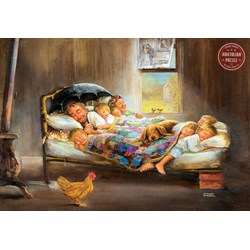 Anatolian (PER3900) - "Sovende Familie" - 2000 brikker puslespil